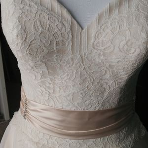 Wedding dress worn once